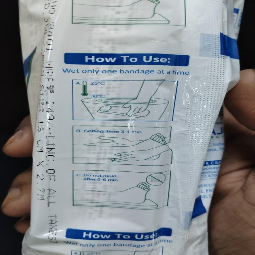 Plaster of Paris Bandage