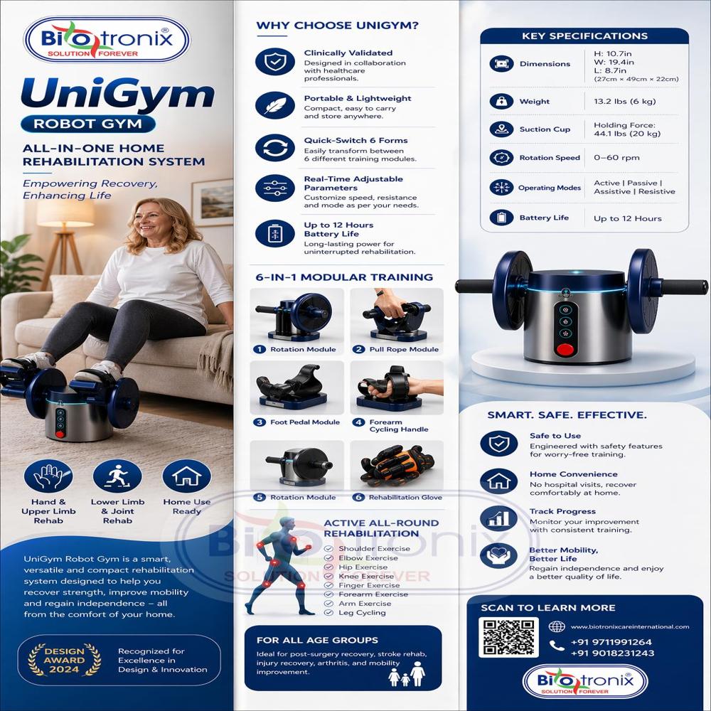 UniGym Professional Robot Assisted Physiotherapy Equipment
