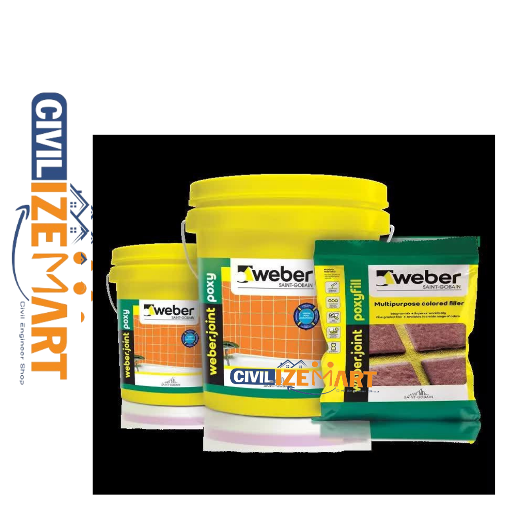 Weberjoint Poxy & Weberjoint Poxyfill Tile Adhesive