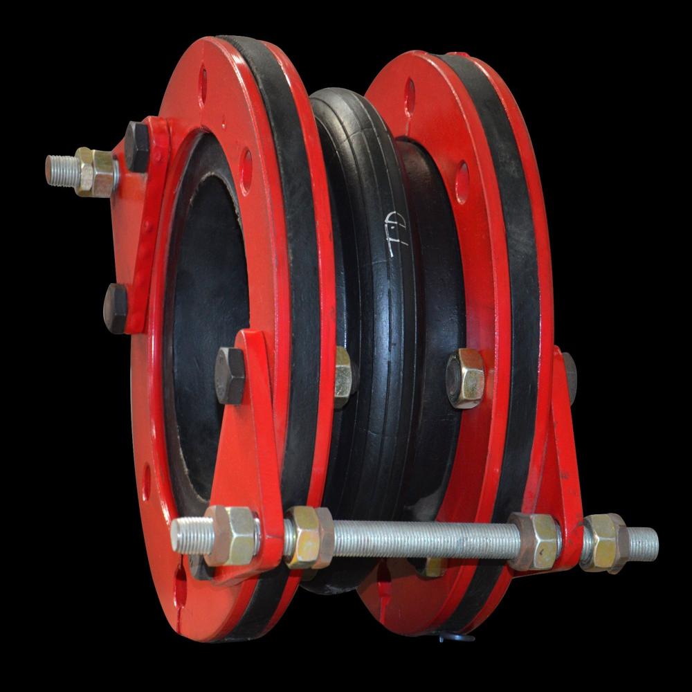 Rubber Expansion Bellow - Neoprene/epdm Material, Size 25-300 Mm, Max Pressure Pn10-pn25, Max Temperature 120 Deg, Welding Connection Type, Stainless Steel Surface Treatment, Industrial Usage