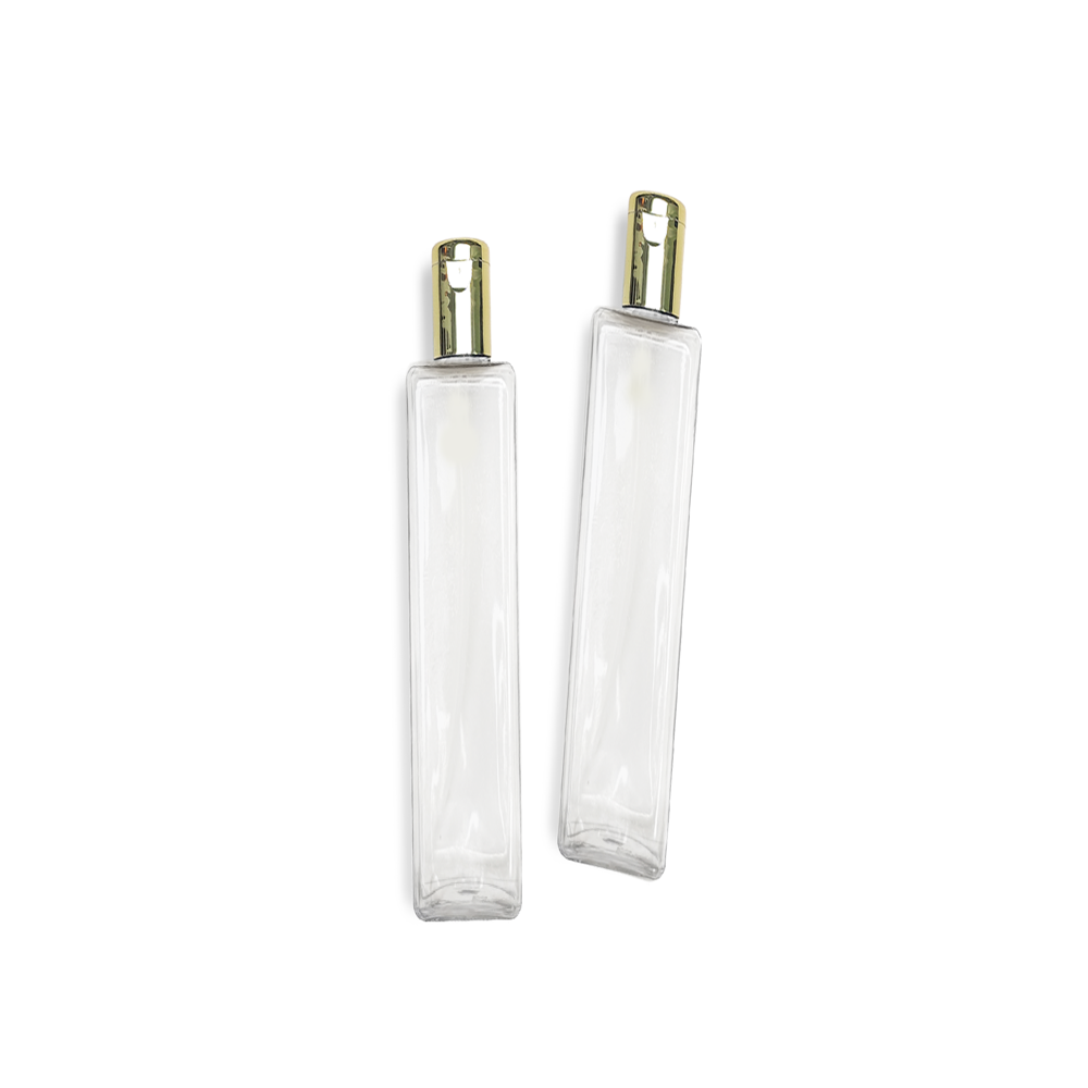Cosmetic Transparent Refillable Pet Bottle 100ml