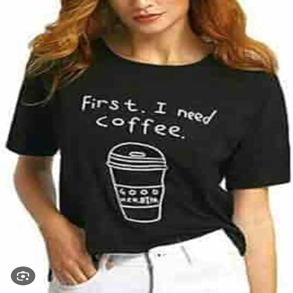 fancy printed down shoulder t-shirt