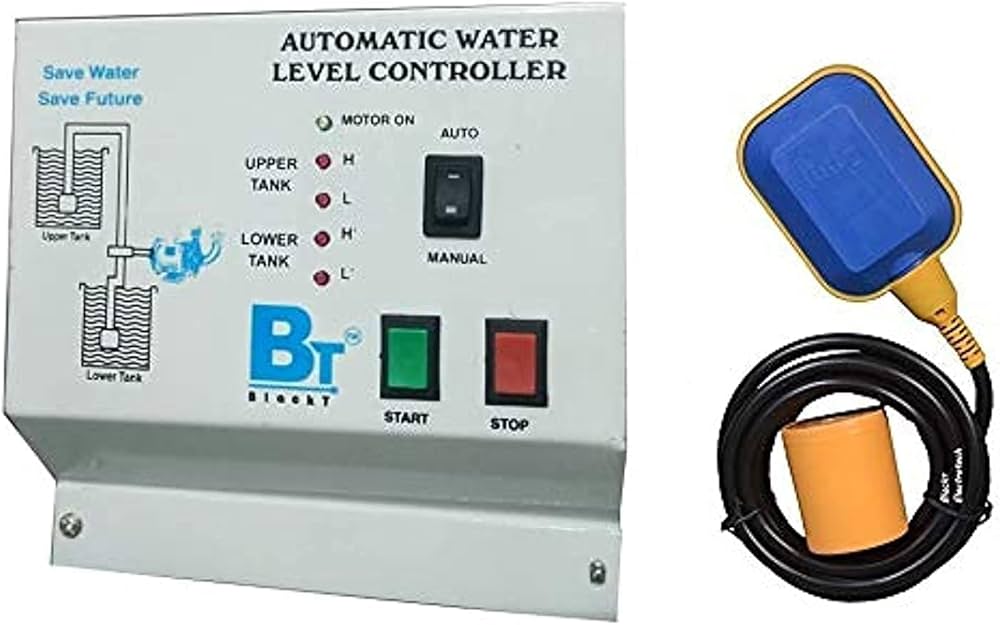 Auto Water Level Controller With Float Switch