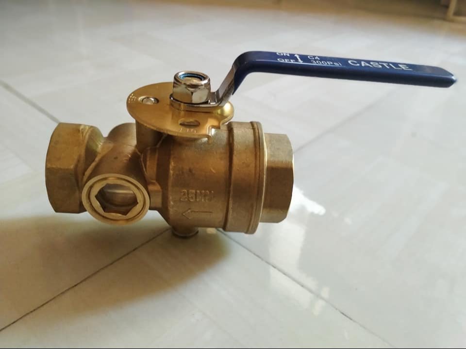 Stainless Steel Test And Drain Valve