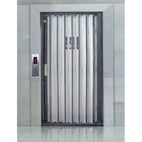 Imperforated Elevator Door - Stainless Steel, Custom Size 700-1100mm | Swing/collapsible, Electromechanical Locks, Powder Coated Finish