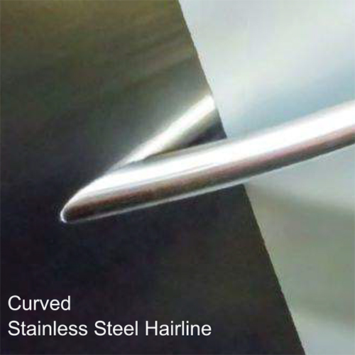 Curved Stainless Steel Elevator Handrail