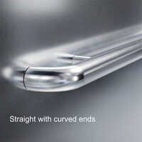 Straight With Curved Ends Elevator Handrail