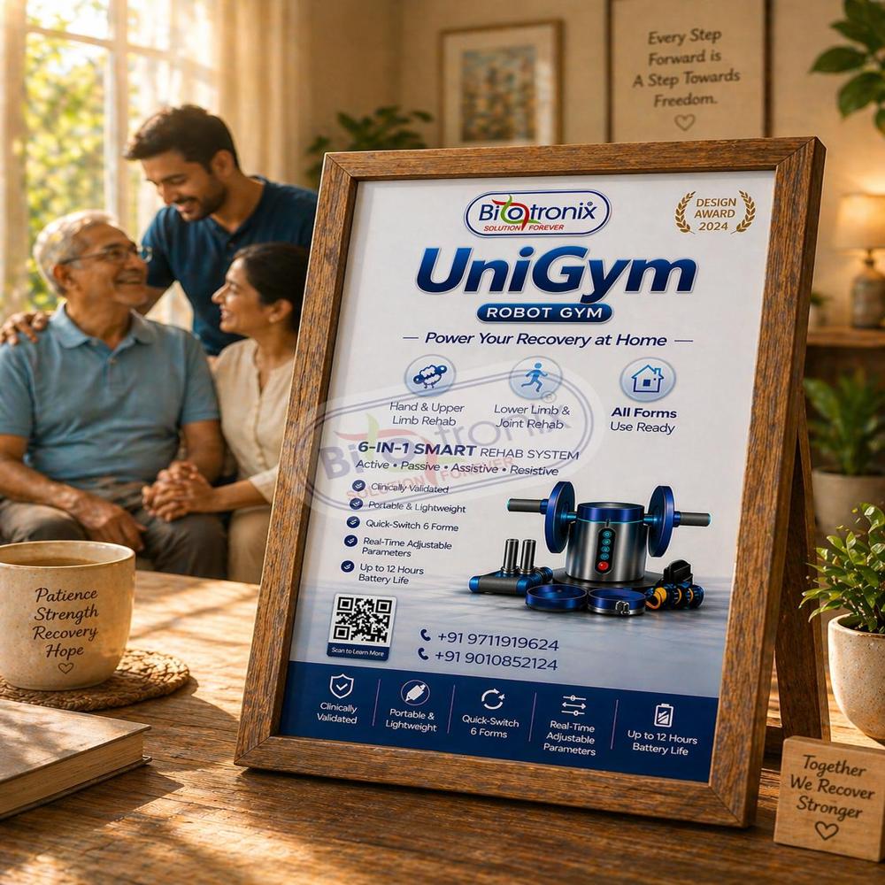 UniGym Advanced Therapy Robot for Daily Physiotherapy