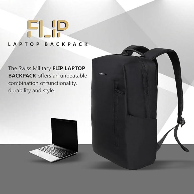 Swiss Military FLIP LAPTOP BACKPACK FLIP 19L 15.6