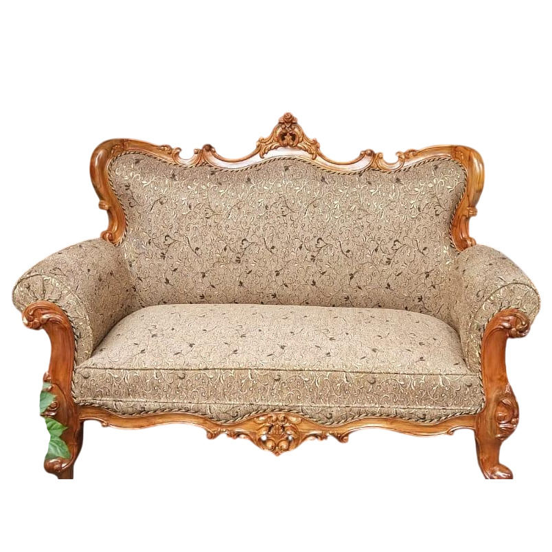 Hand Carved Sheesham Wood Sofa Set