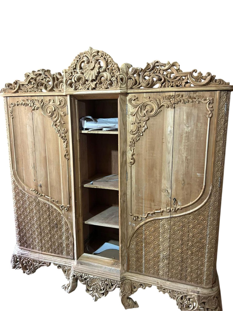 Handcrafted Solid Wood Almirah