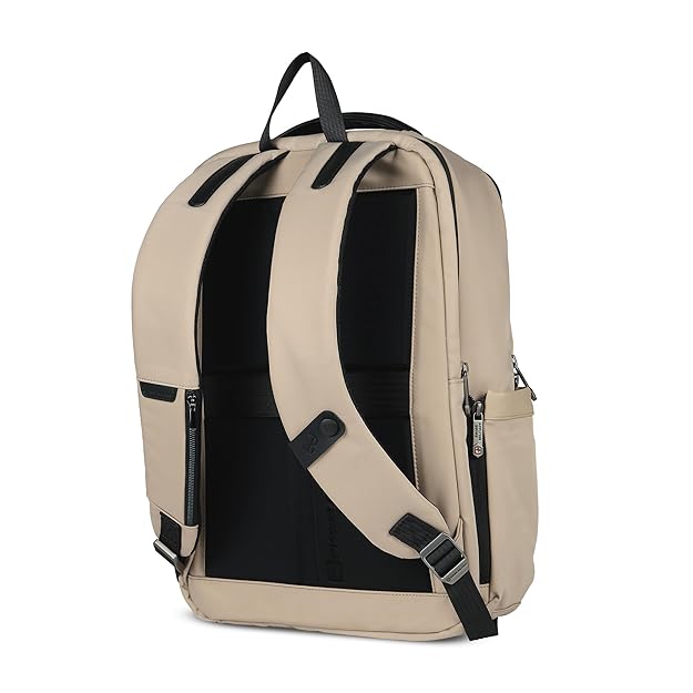 SWISS MILITARY HALO  Black Gold Collection HALO 20L Laptop compartment fits up to 15.6