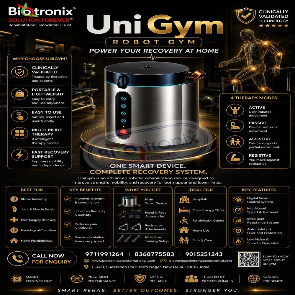 UniGym Smart Recovery Gym for Stroke Rehabilitation