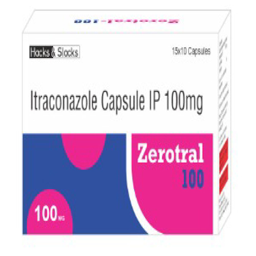 Zerotral 100 Capsules Blister Pack By Hacks & Slacks Healthcare