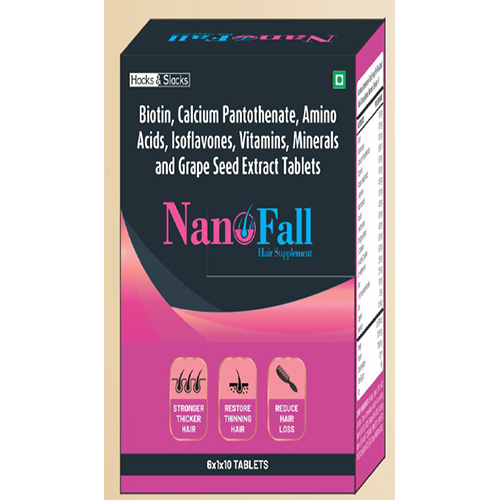 Nanofall Hair Suppliment Strip Pack