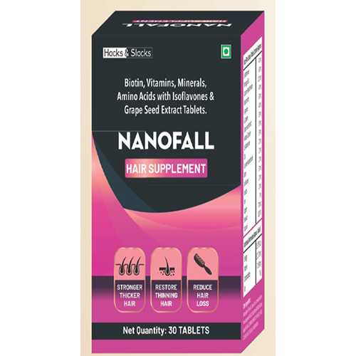 Nanofall Hair Supplement Bottle Pack