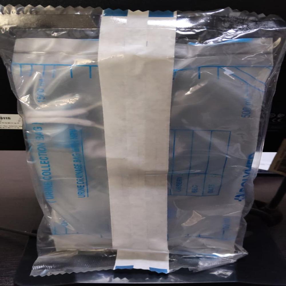 POLYECHO Urine Collection Bag with top outlet & non-return valve