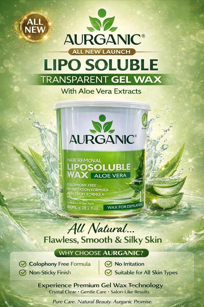 Hair Removal Liposoluble Wax Aloe Vera