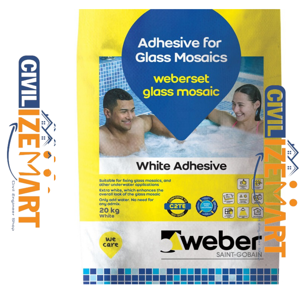 Weberset Glass Mosaic Tile Adhesive