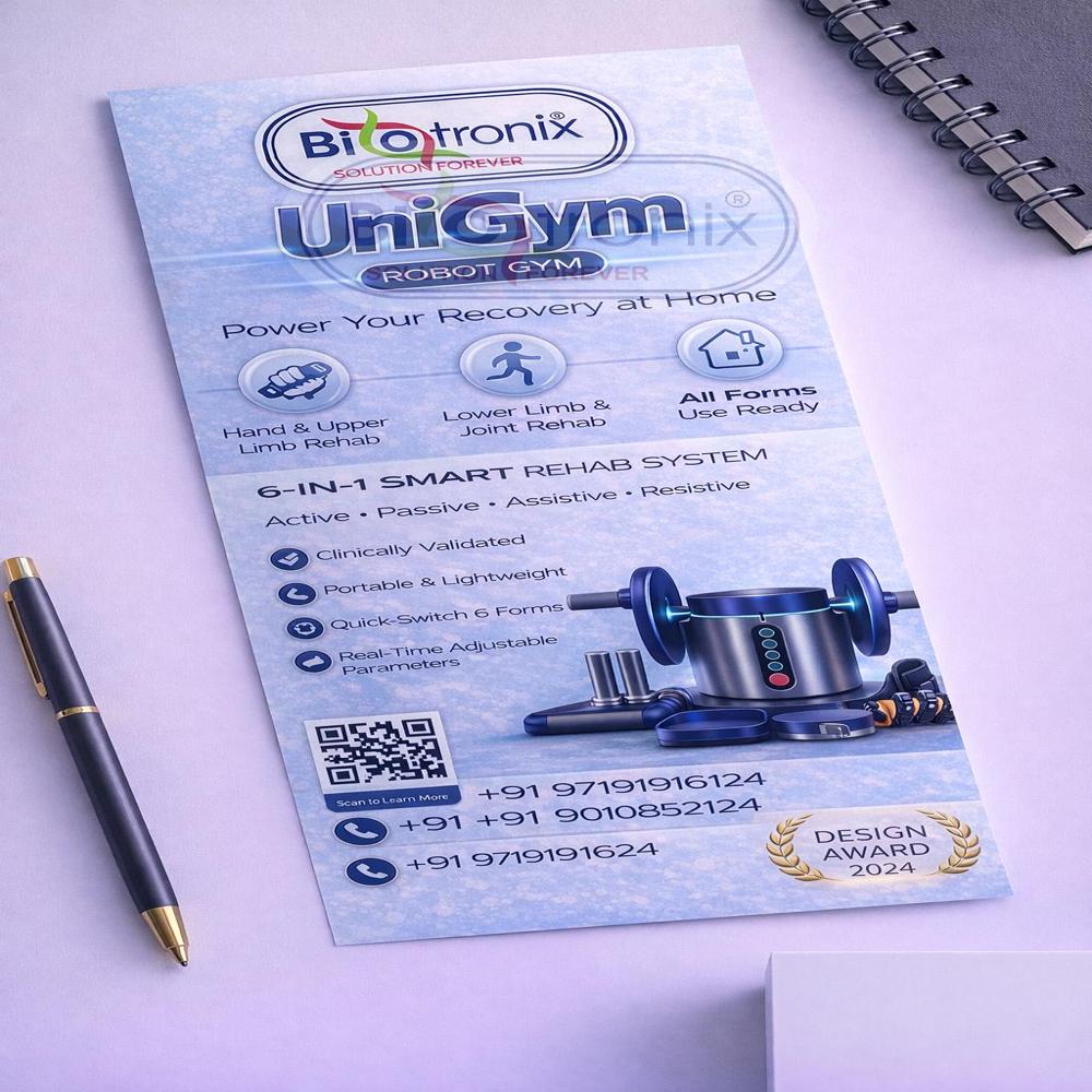 UniGym Motorized Therapy Exercise Machine for Rehabilitation