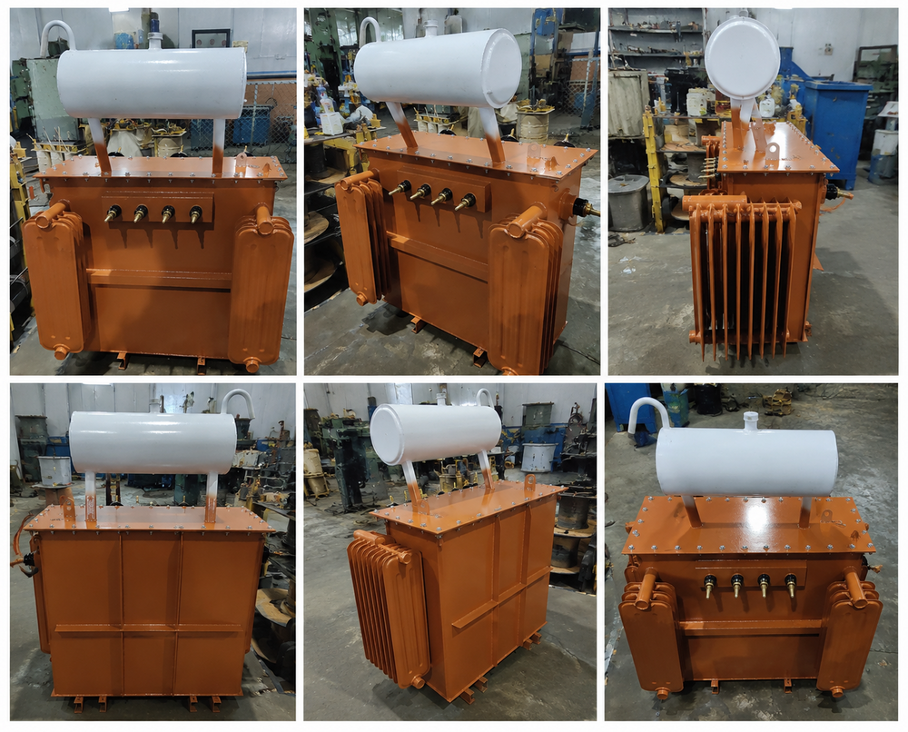 Three Phase Isolation Transformer - Coil Material: Copper Core