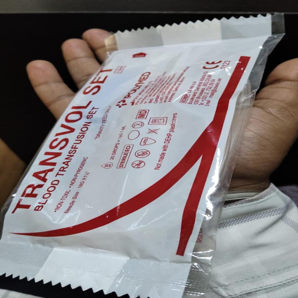 TRANSVOL SET BLOOD TRANSFUSION SET
