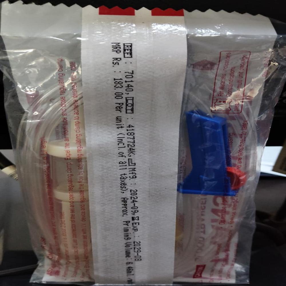 TRANSVOL SET BLOOD TRANSFUSION SET