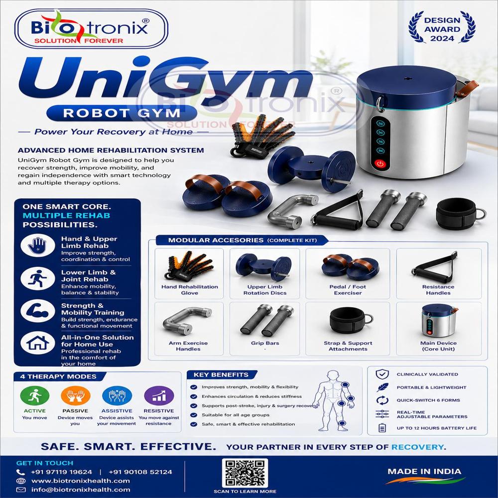 UniGym Clinical Rehabilitation Robot for Recovery Care