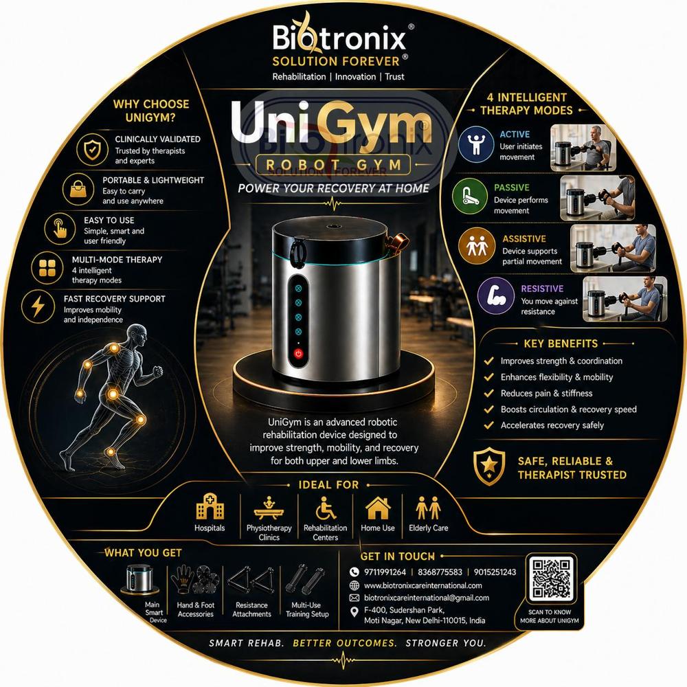 UniGym Clinical Rehabilitation Robot for Recovery Care