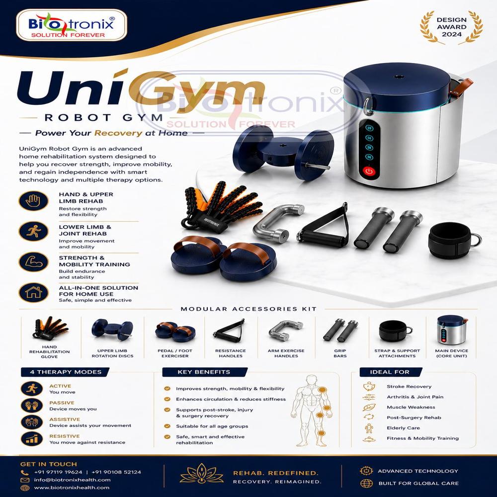 UniGym Clinical Rehabilitation Robot for Recovery Care