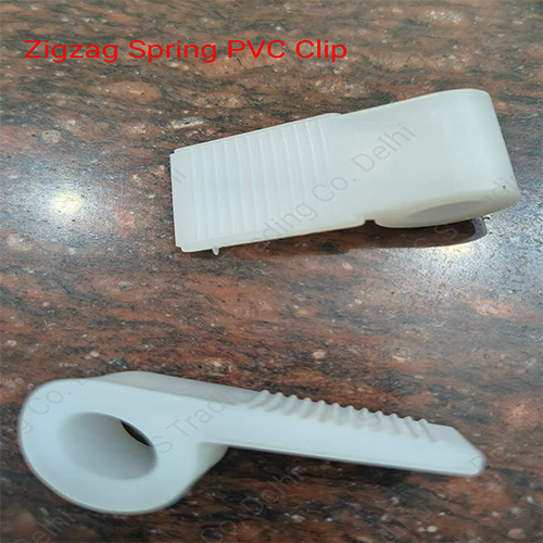 ज़िगज़ैग स्प्रिंग पीवीसी क्लिप