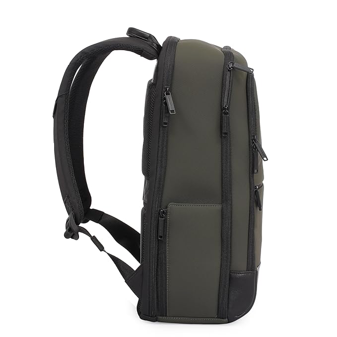 Swiss Military ONYX Black Gold Collection ONYX Sleek Water-Resistant Padded Laptop Backpack  LBP148