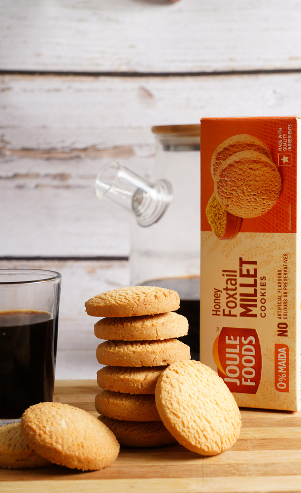 Honey Foxtail Millet Cookies