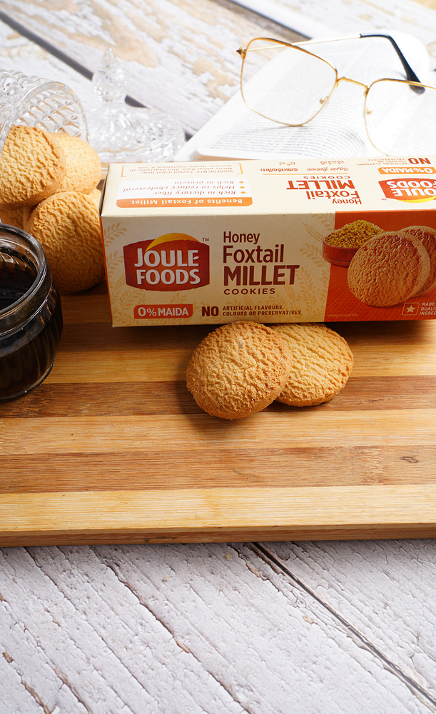 Honey Foxtail Millet Cookies