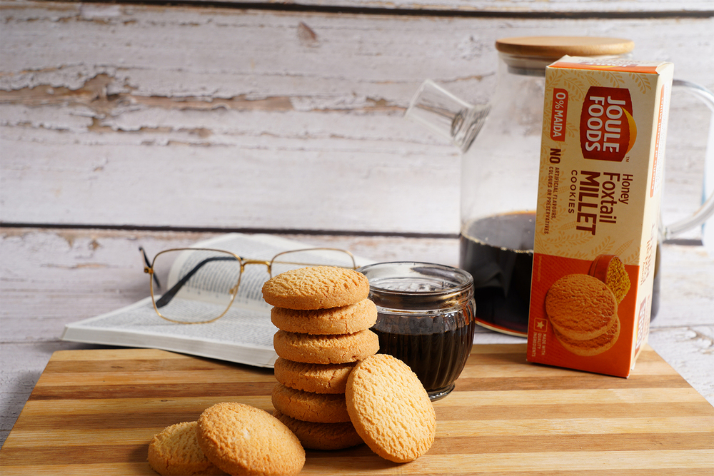 Honey Foxtail Millet Cookies