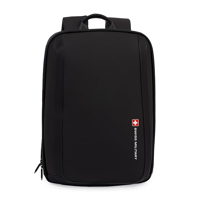 Swiss Military ORACLE Black Gold Collection Oracle Water-Resistant PU Coated Polyester Padded LBP141