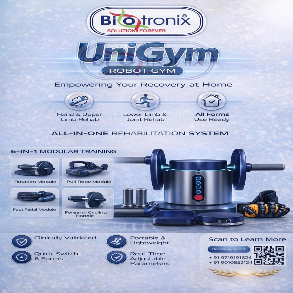 UniGym Advanced Robot Gym for Physical Therapy Sessions