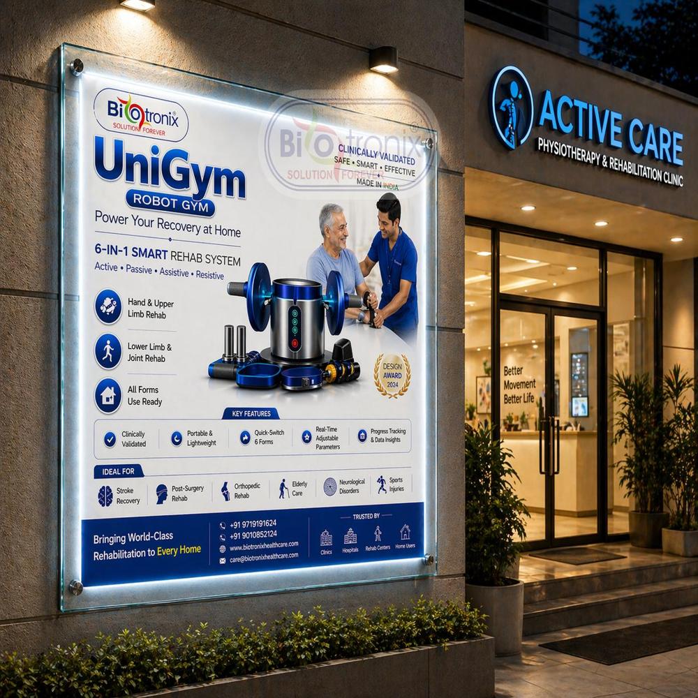 UniGym Advanced Robot Gym for Physical Therapy Sessions