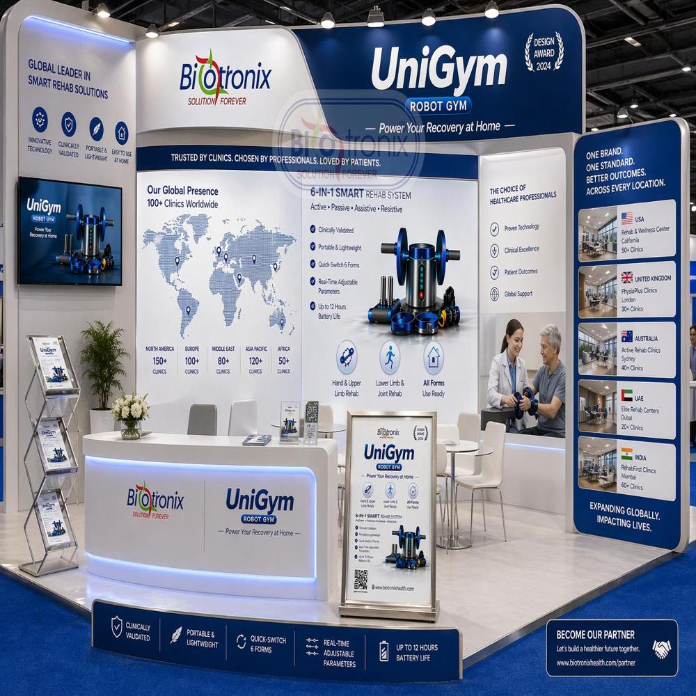 UniGym Advanced Robot Gym for Physical Therapy Sessions