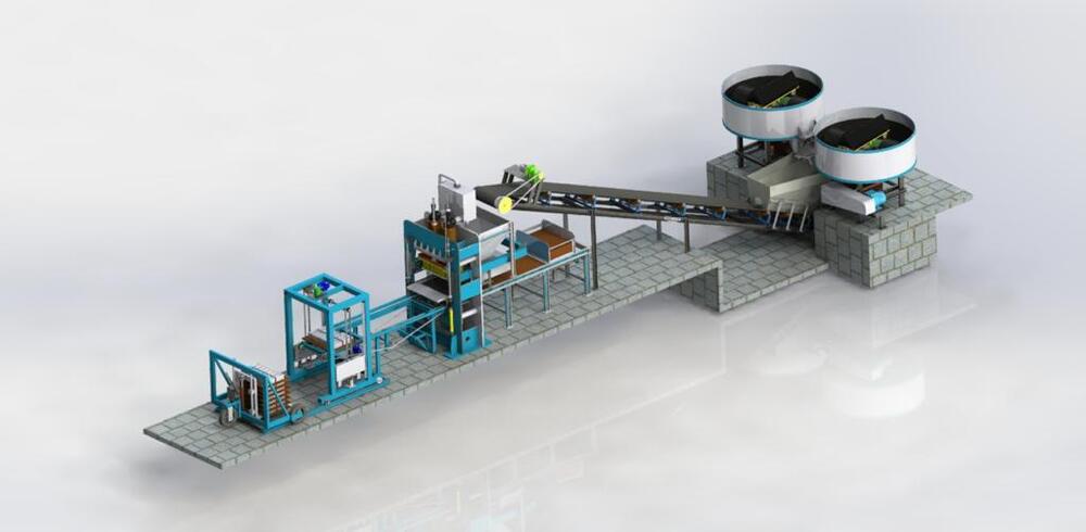 Automatic Fly Ash Vertical 12 Kvt Machine