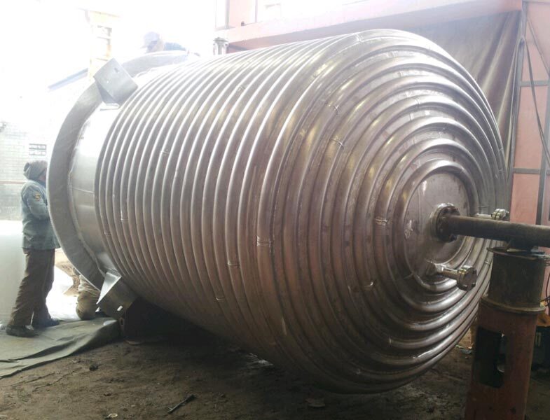 Limpet Coil Reaction Vessel