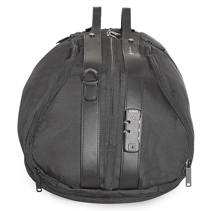 Swiss Military Gallium Lightweight Premium 61L Expandable Duffle Bag with Shoe Compartment, TSA Lock, DB31