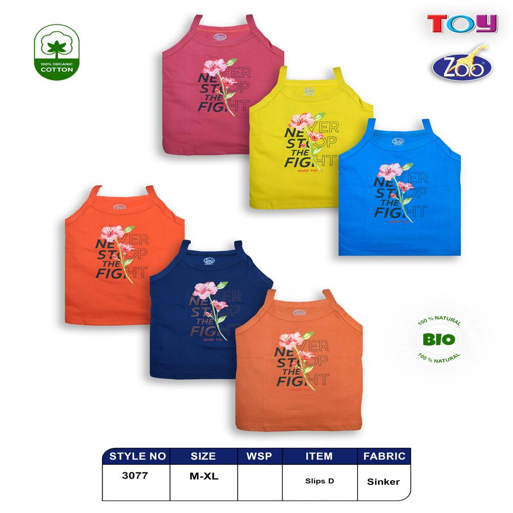 Kids Cotton Camisole Slips