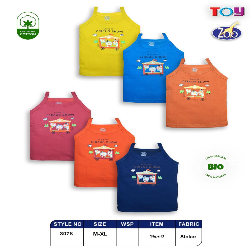 Kids Cotton Camisole Slips