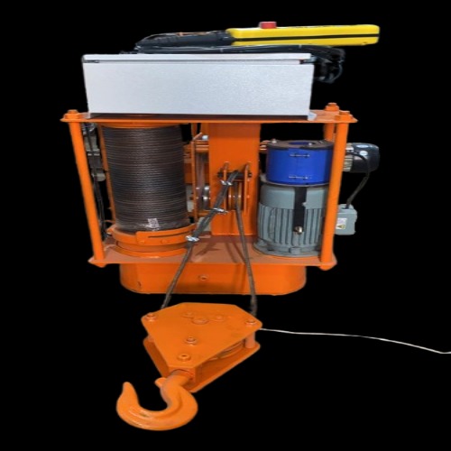 3 Ton Electrical Wire Hoist - Color: Jcb Yeelow