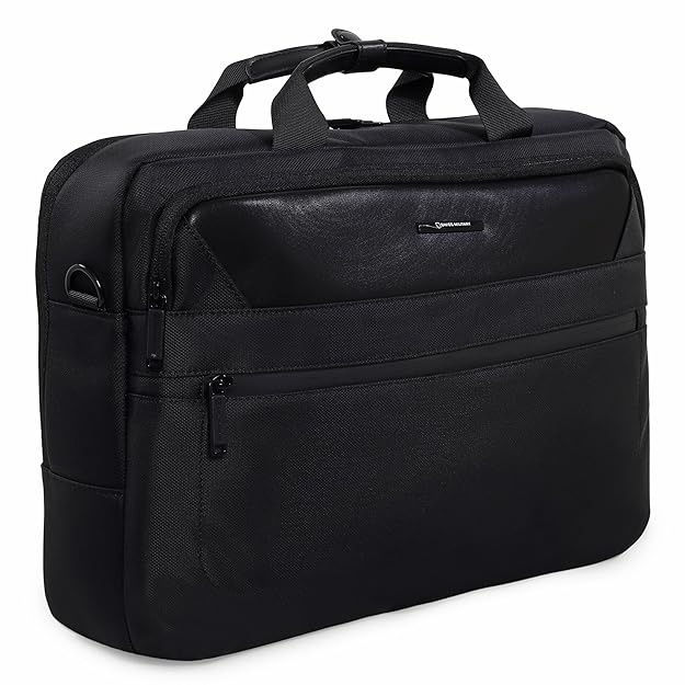 SWISS MILITARY ARCHER 13L 15.6 Laptop Sling Bag for Men & Women | Padded Laptop & iPad Compartment