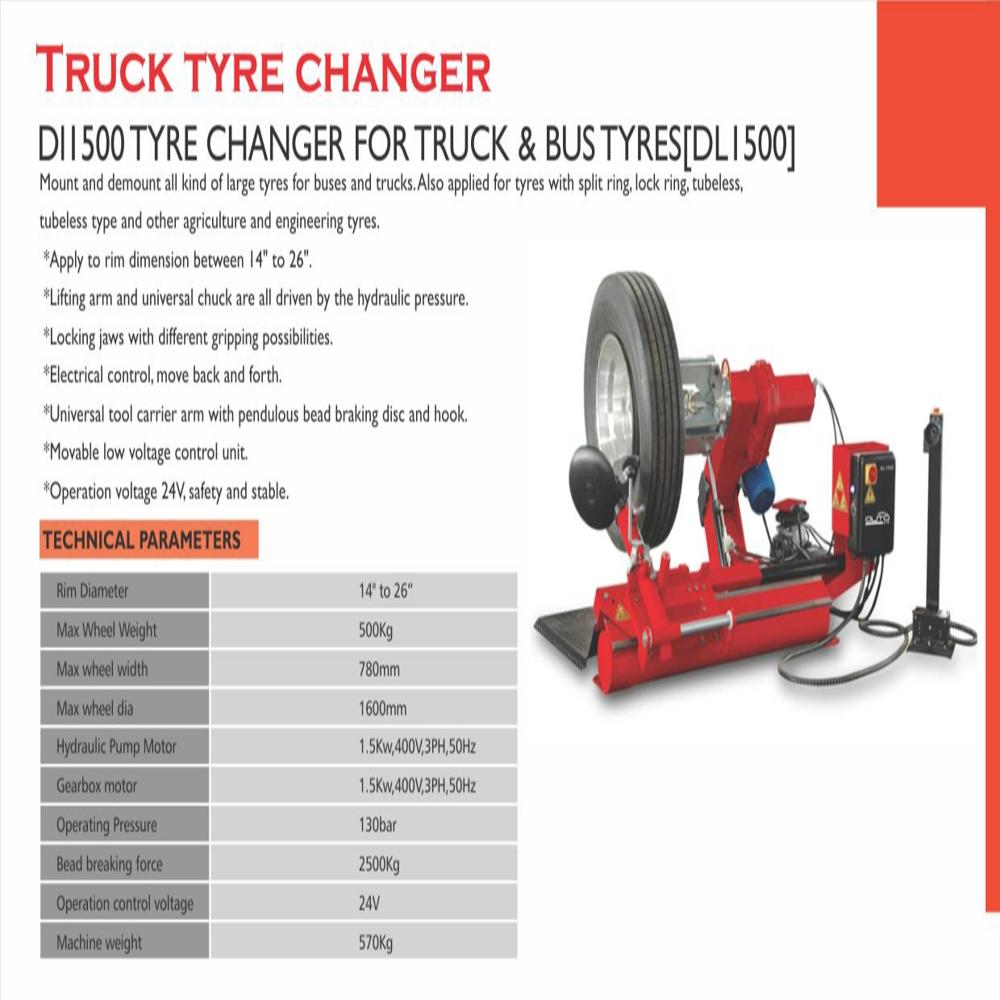 TRUCK TYRE CHANGER