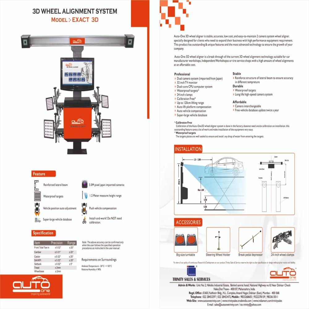 3D WHEEL ALIGNER 