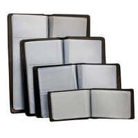 Sps Pvc Visiting Card Holder - Eco-friendly Pvc, Standard Size, Transparent | Glossy Finish, Water Resistant, 120 Card Capacity