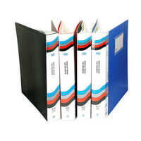 A-4 213 Sps Display Book - Polypropylene A4, 20 Transparent Pockets, Water Resistant, Multiple Colors, Flexible Spine Label Pocket